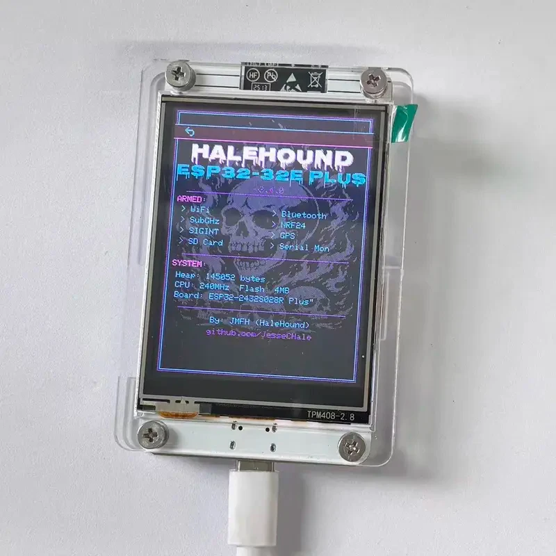 Фото Новая прошивка ESP32 HaleHound DevBoard версии V3.4.0 для мониторинга WiFi/сети, 2.8, считывание RSSI №3
