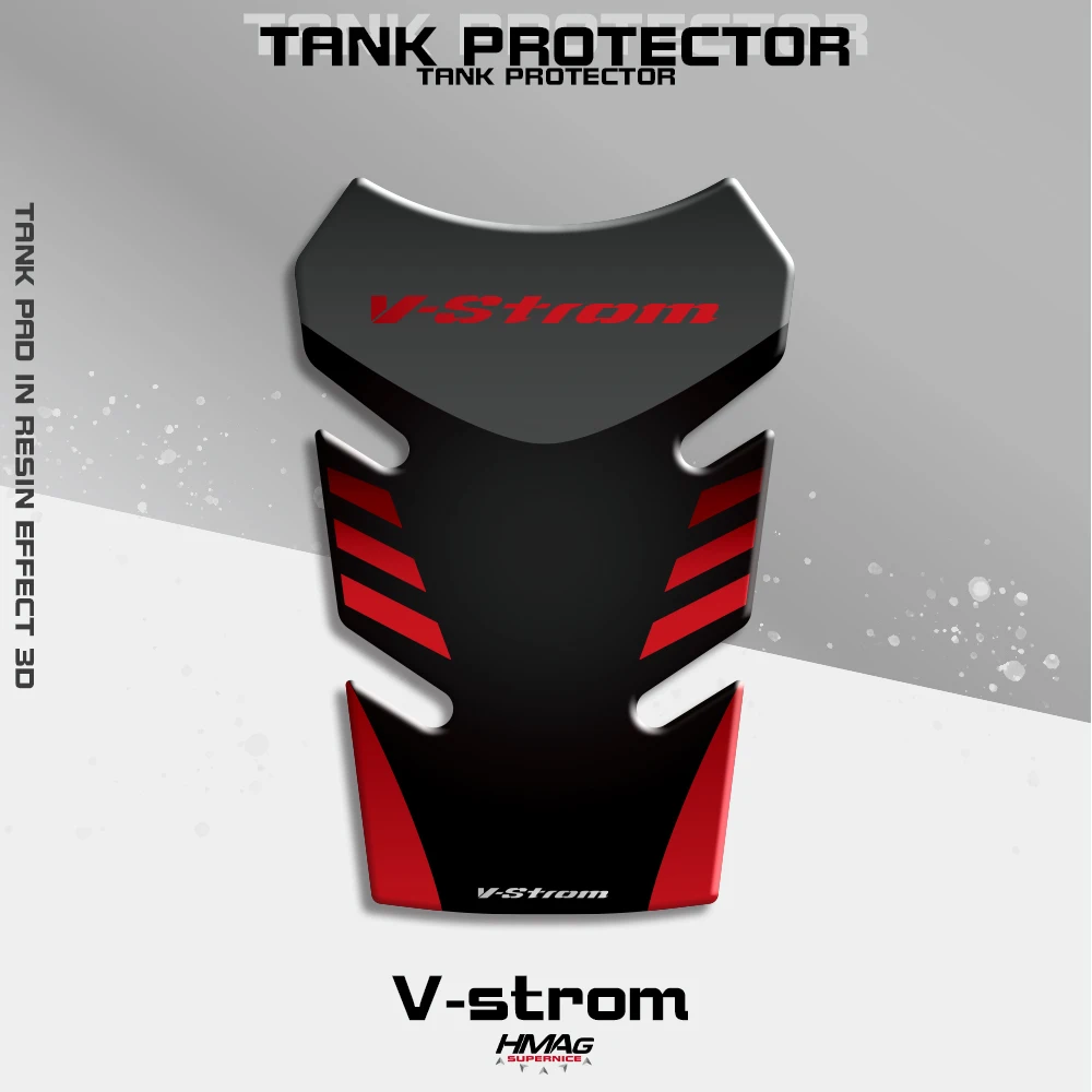 

For Suzuki V-Strom 650 1000 DL 650 1000 V Strom Reflective Motorcycle Fuel Tank Sticker Protective Sticker Decal