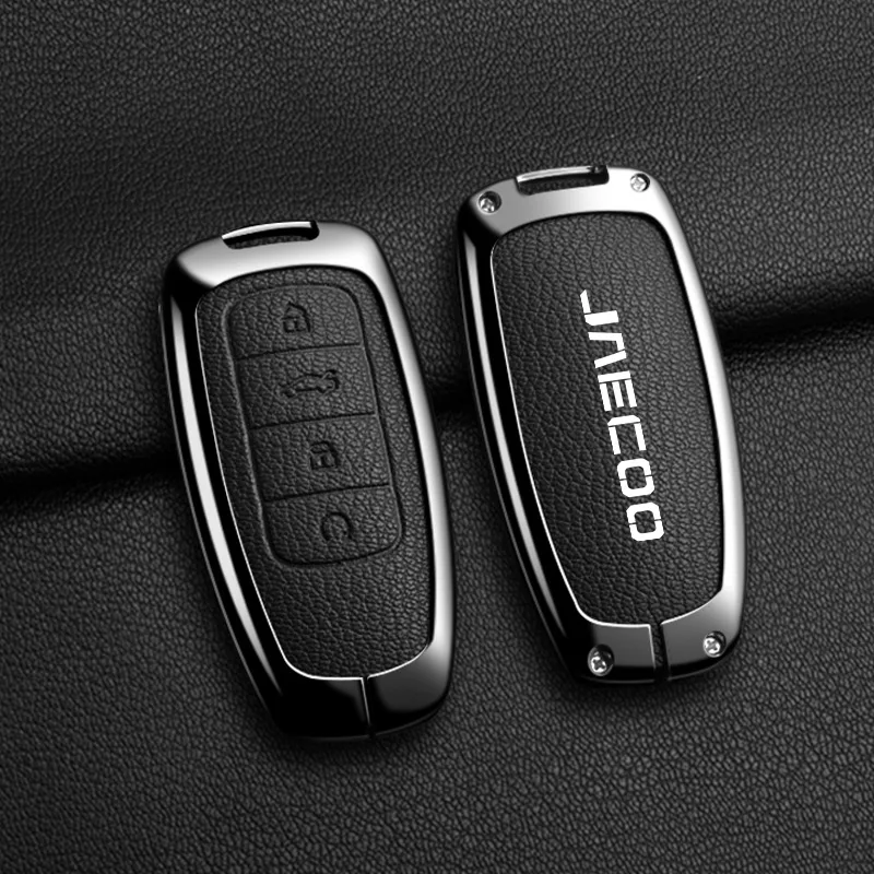 

‌ Для CHERY JAECOO J7 Jetour Tiggo8 J8 J7Plus чехол для автомобильного ключа из цинкового сплава, сумка, брелок, защитный чехол, автомобильный смарт-брелок с дистанционным управлением