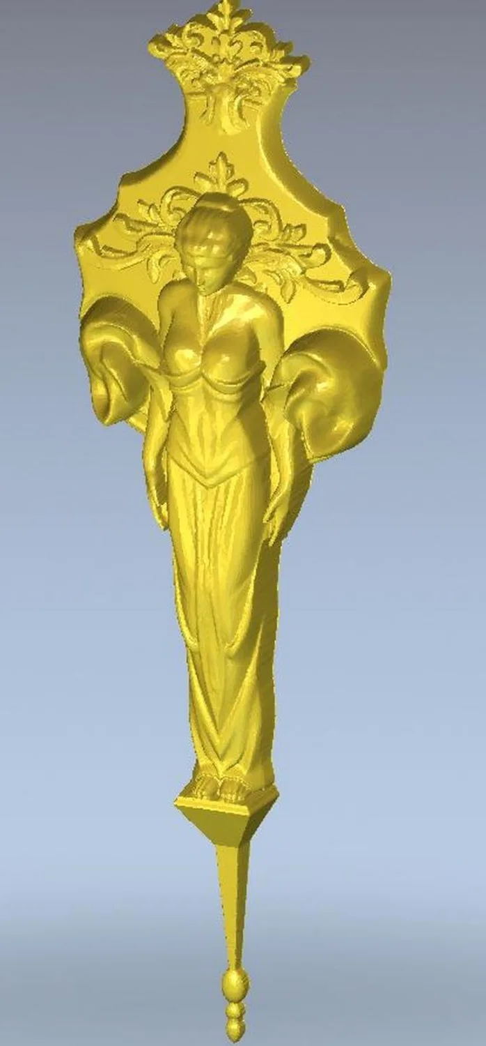 

3d model relief for cnc in STL file format Virgo on the steeple--13