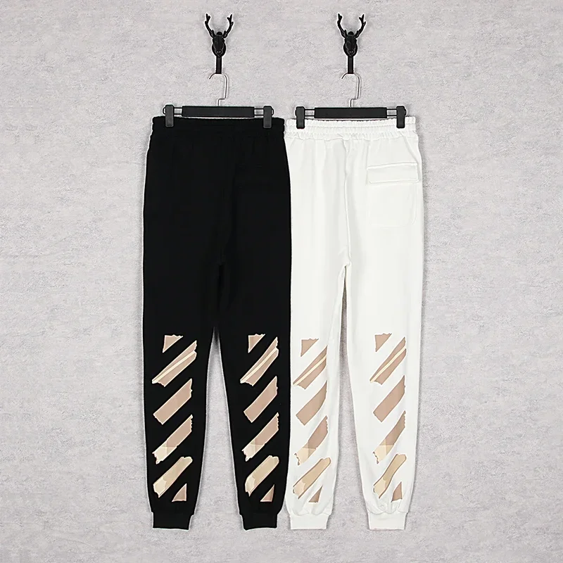 

2023 Tide Brand Fashion High-quality Summer Latest Casual Men's and Women's Drawstring Trousers Off Super Large Loose Pants