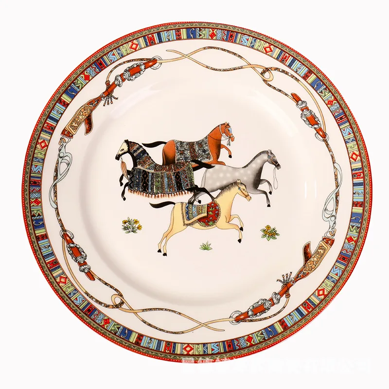 

Jingdezhen bowl plate ceramic bowl set household European bone china bowl tableware bowl chopsticks plate wholesale combination