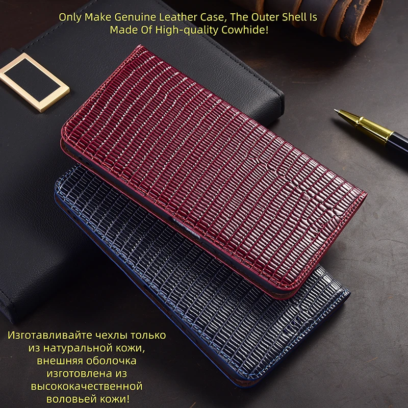 Кожаный чехол-бумажник для телефона Asus Zenfone 11 10 9 8 7 6 5 5z Pro Ultra Flip из воловьей кожи с