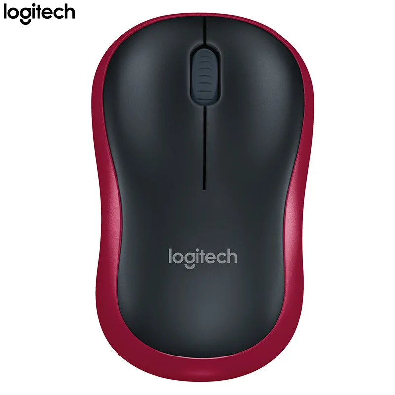 Оригинальная беспроводная мышь Logitech M185 2 4G для ноутбука ПК Компьютерные Мыши с USB
