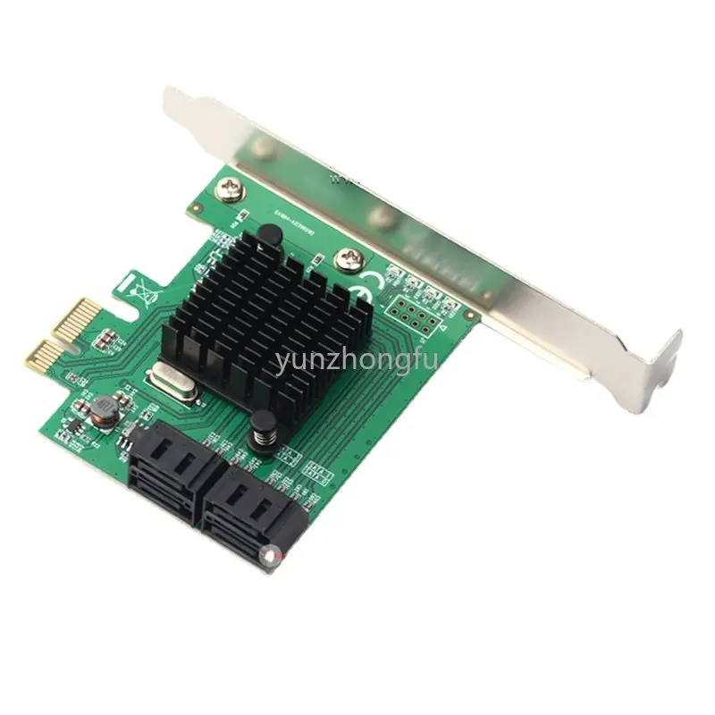 

E5-PCE1064-4I PCI-E to Sata3.0 Hard Disk Extended Card 4-Port Transfer Support 16T