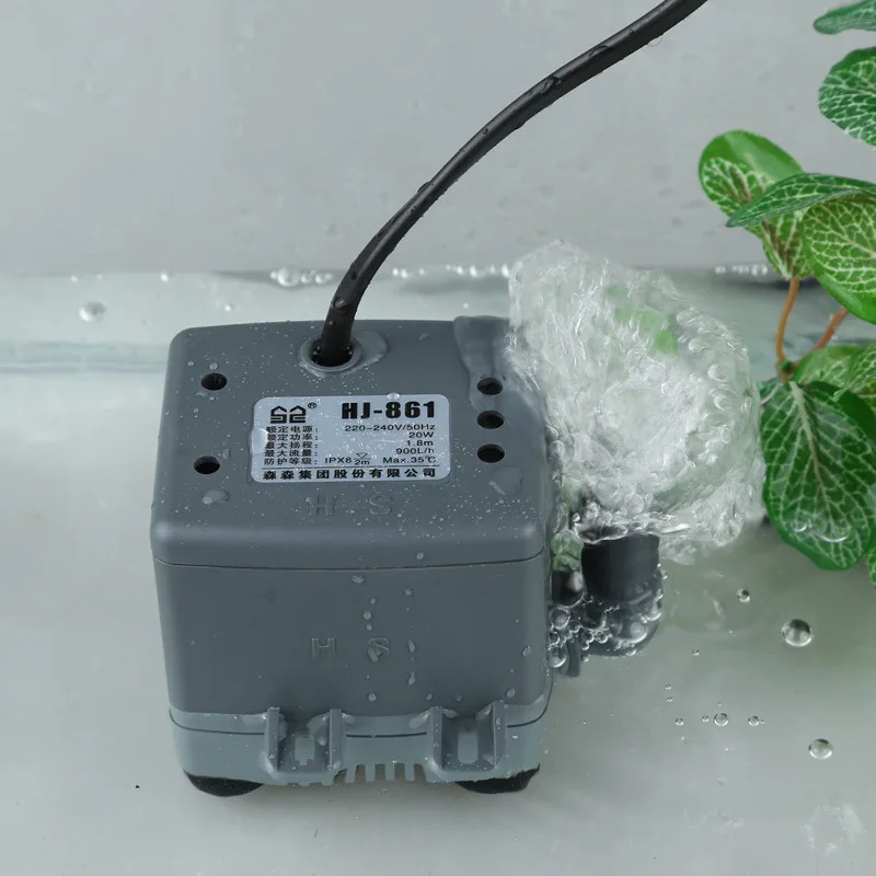 

Aquarium Ultra-quiet Mini Water Pump Fish Tank Fountain Fish Pond Tank Submersible Water Circulating System Filtration Pump