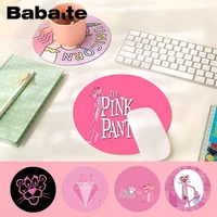 babaite custom skin pink panther rubber pc computer gaming mousepad gaming mousepad rug for pc laptop notebook