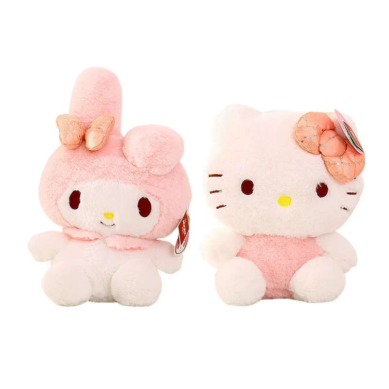 Новинка плюшевые игрушки Hello Kitty Sanrio милые мягкие подушки куклы Моя Мелодия для