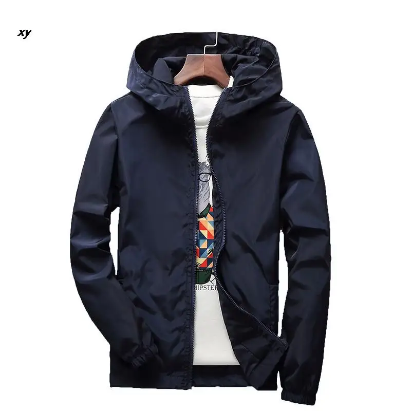 

2022 spring and autumn men's fashion jacket and coat new men's windbreaker jacket men's outdoor casual wear