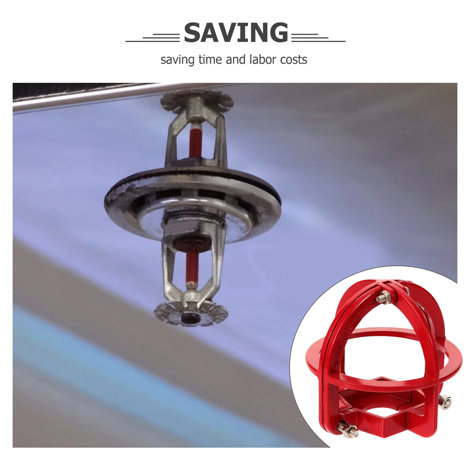 Крышка пожарного спринклера защитная рамка для скрытой головы защитный кожух