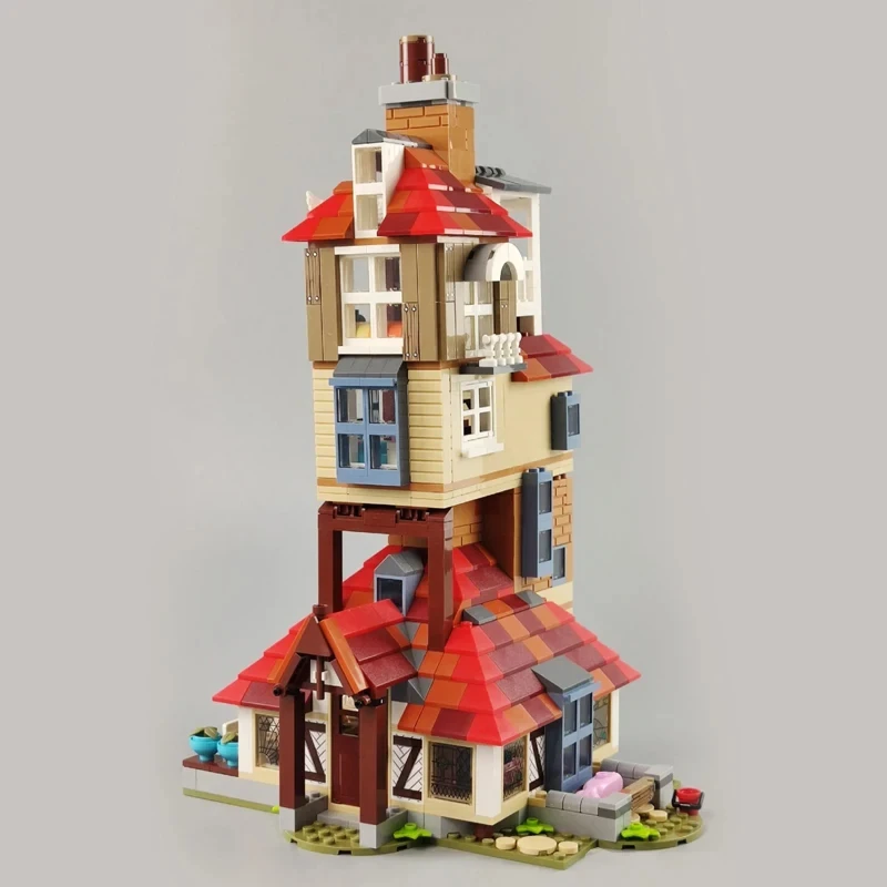 1047 шт. строительные блоки Атака Берроу совместимый комплект моделей 75980 кирпичи