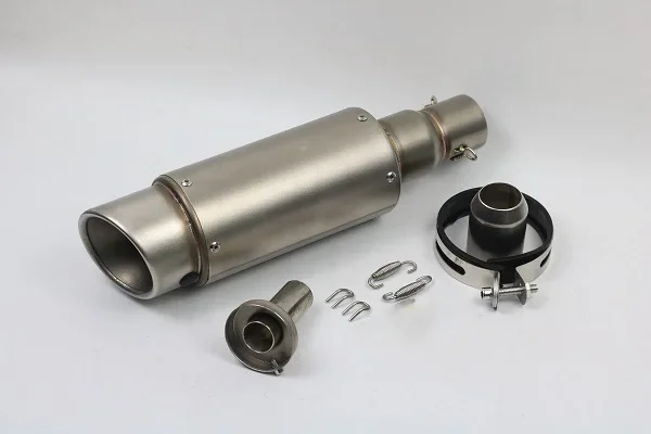 

Для Yamaha R3 R1 R6 Duke390 Hornet 600 Escape Moto FZ6 CBR400 51 мм Углеродное волокно Мотоцикл Выхлопной Глушитель Гонки AK Выхлоп