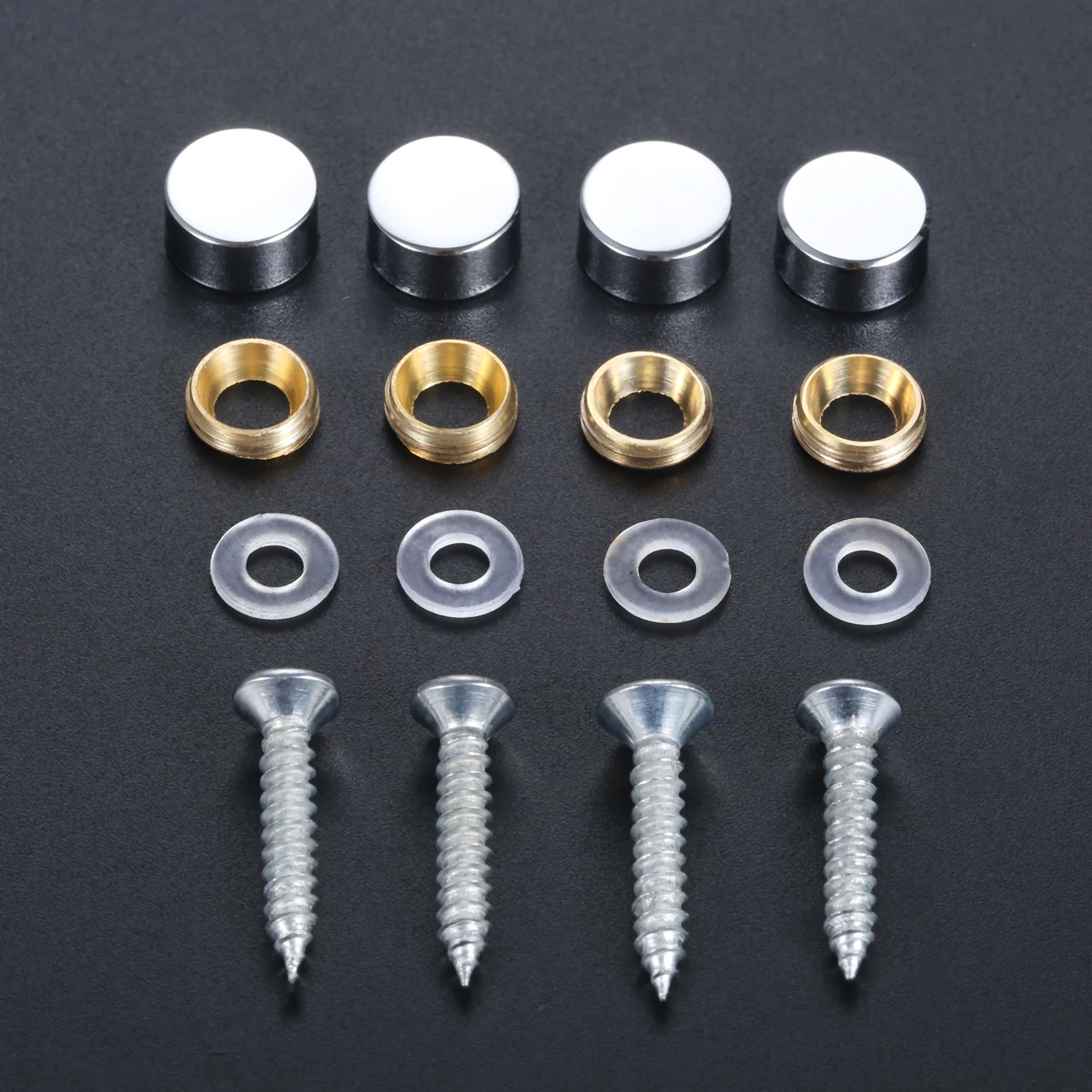 

Медные винтовые крышки для зеркал 4 шт.