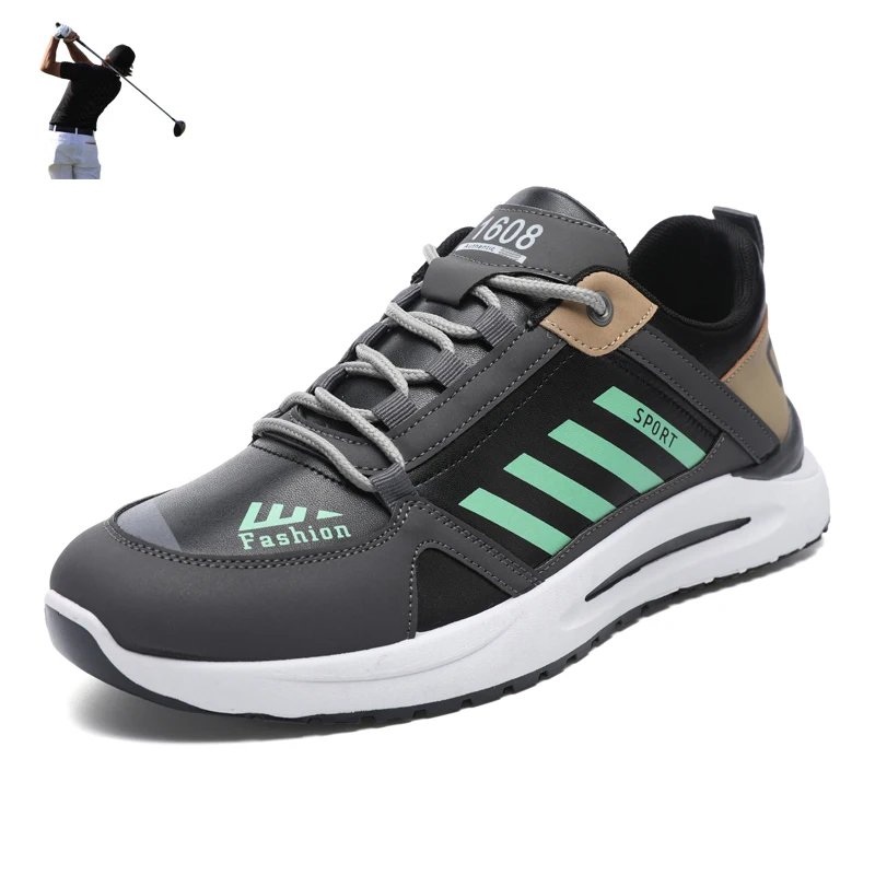 

New Brand Shoes Men's Golf Shoes Non-slip Outdoor Golfing Sneakers for Men Breathable Men's Sports Shoes Golfer Footwear