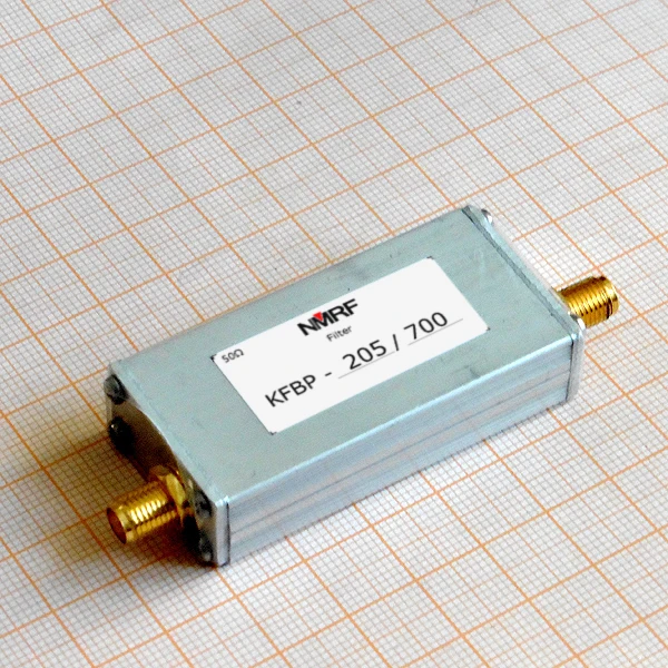 

KFBP-205/700 205-700MHz широкополосный светофильтр, датчик модуля интерфейса SMA