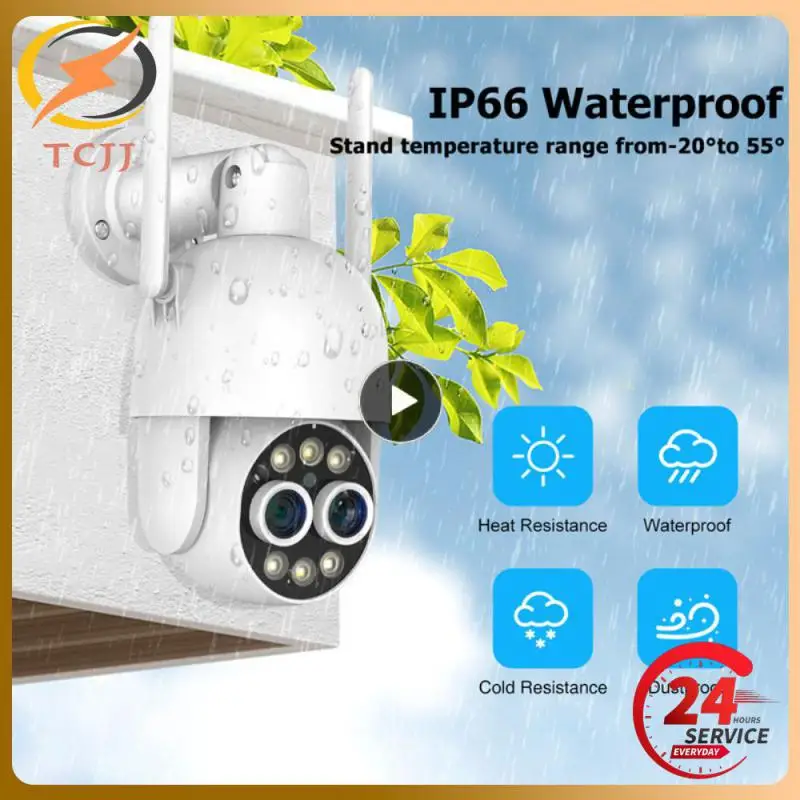 

Night Vision 4mp Ai Human Detection Mini Ip Camera Outdoor Waterproof Surveillance Camera Camera Security Camera 2.8 Inch