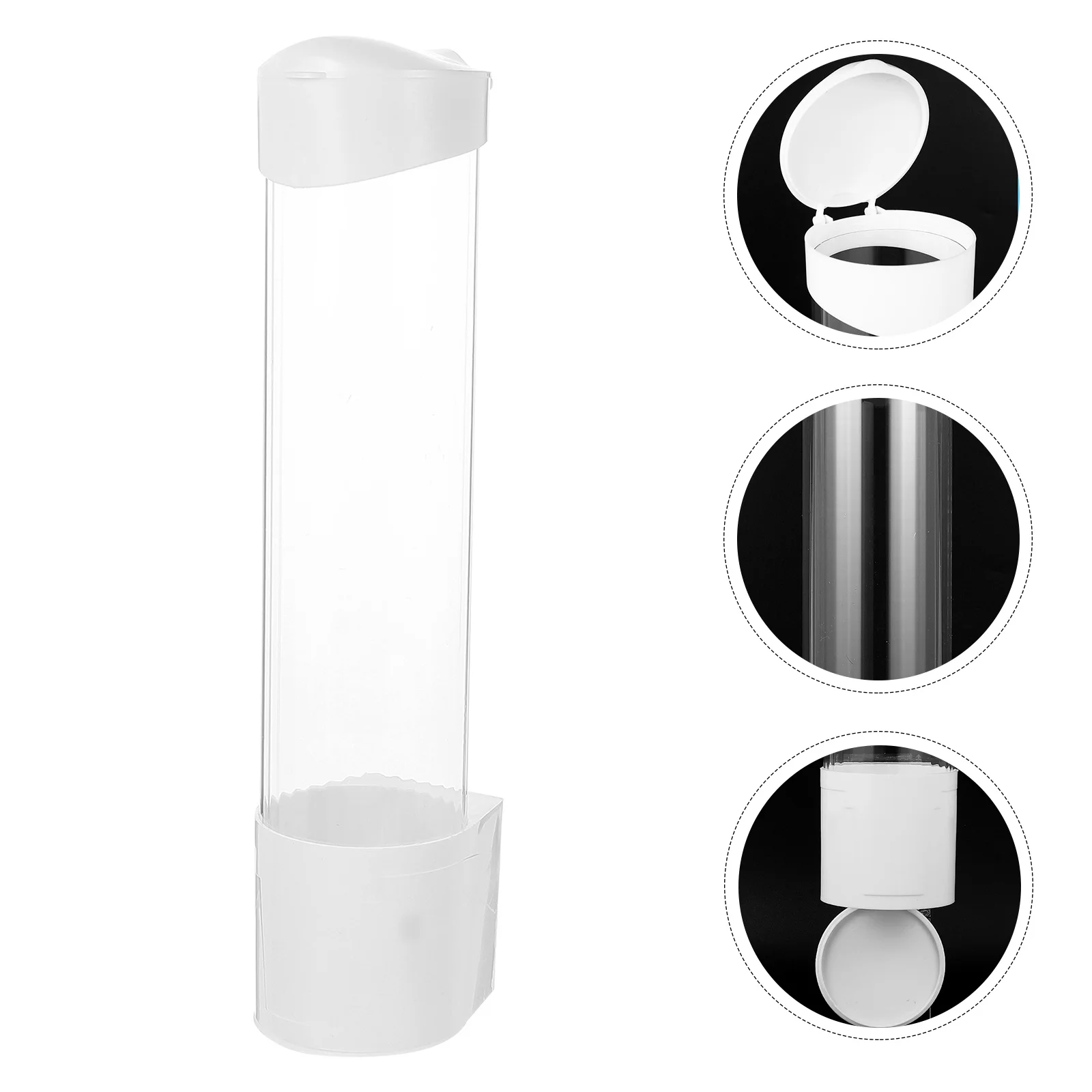 

Cup Dispenser Holder Wall Type Pullpaperrack Mounted Cooler Bathroom Coffee Mount Conehome Beverage Stand Hanger Holders Bath