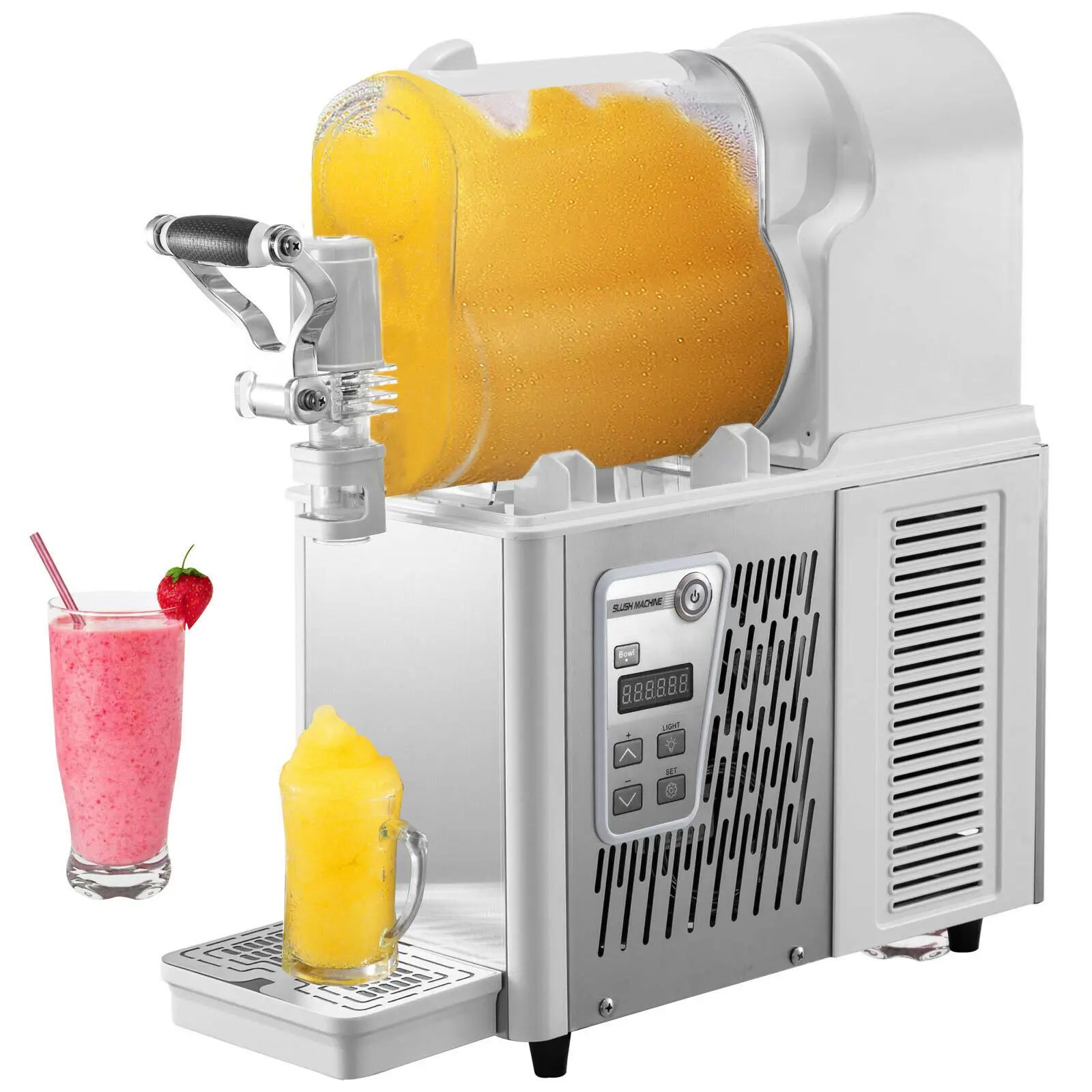 

VEVOR Commercial Slush Machine 3L Frozen Drink Daiquiri Slushy Machine 0.79 Gal