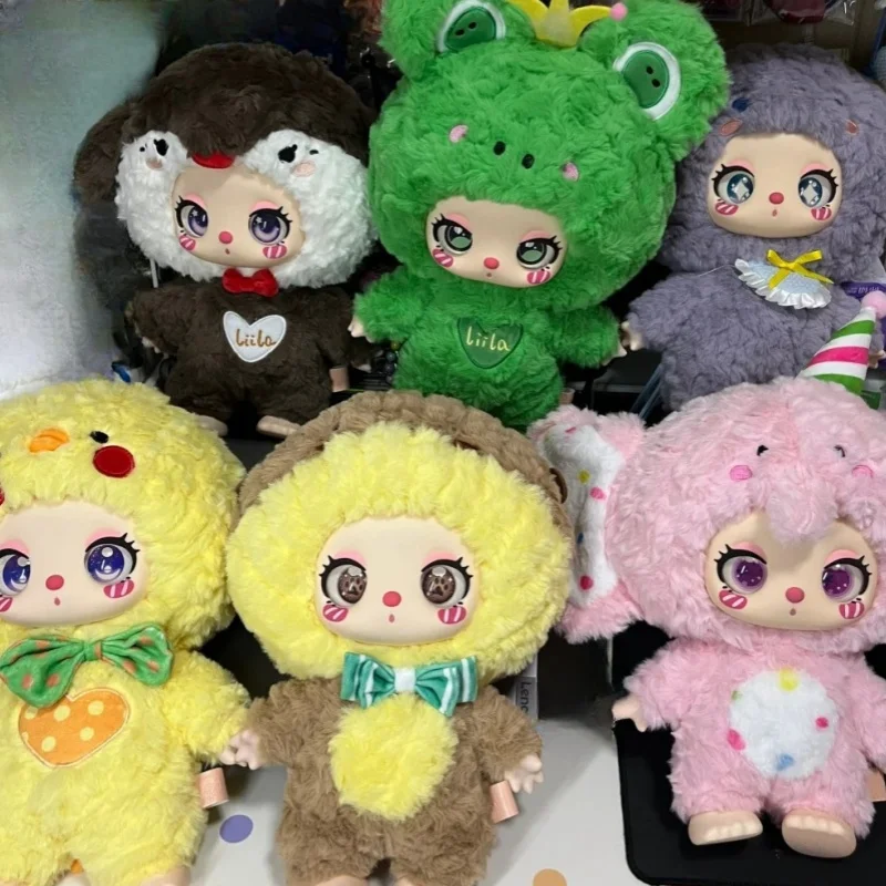 Оригинальная слепая коробка Liila 600 Zoo Lucky милая плюшевая декоративная фигурка для