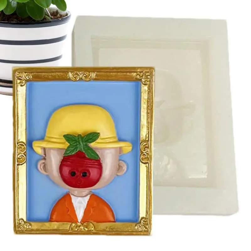 

Frame Molds Silicone Oil Painting Photo Frame Chocolate Molds Photo Frame Fondant Mold Frame Molds For Cake Decorating Chocolate