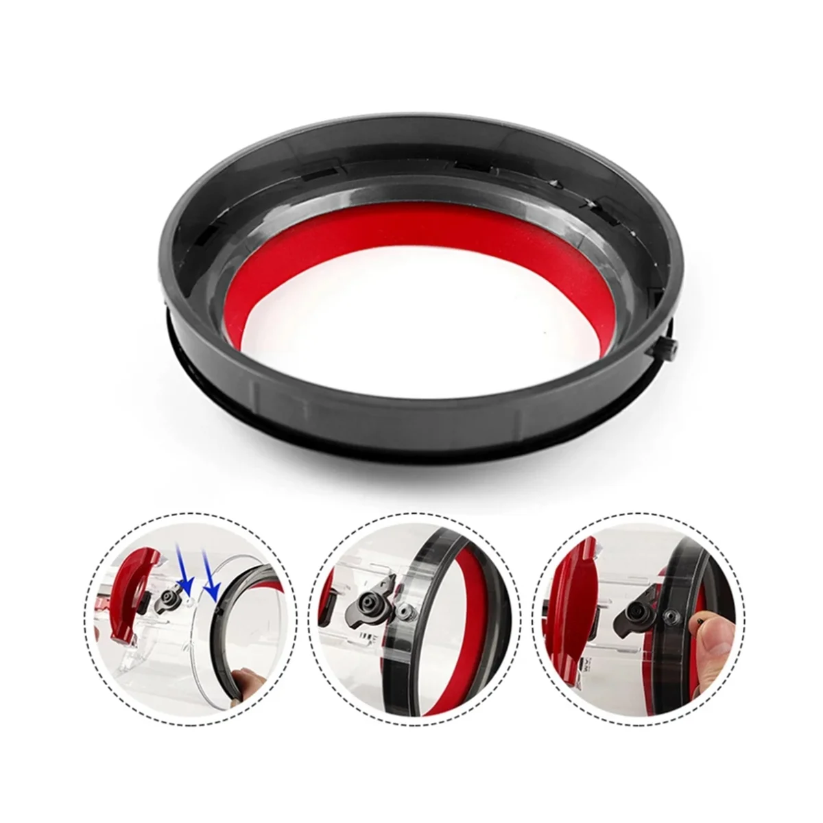 Фиксированное уплотнительное кольцо для пылесоса Dyson V12 Slim/V10 фиксированное