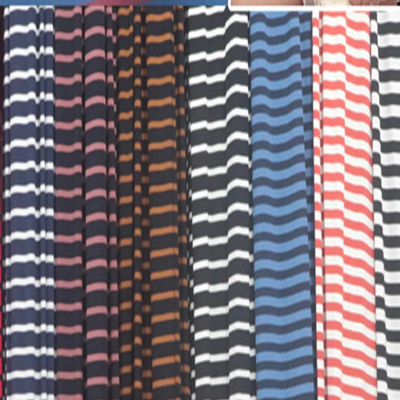 Четырехсторонняя эластичная Модальная ткань полоса чистый хлопок трикотаж на