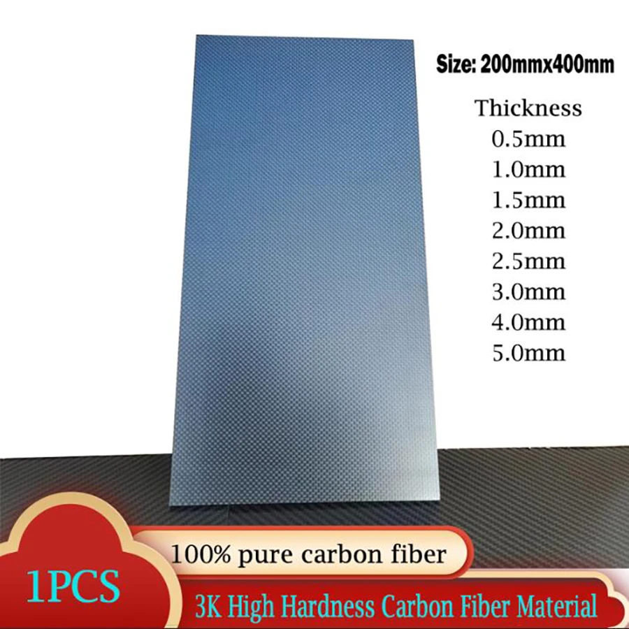 

Панель из углеродного волокна DUTRIEUX черная 400x200 мм