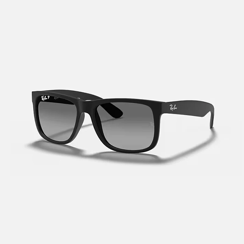 Фото Оригинальные поляризационные солнцезащитные очки Rayban 4165, унисекс, квадратные, винтажные, классические, в коробке №1
