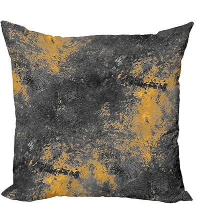 Короткая плюшевая наволочка в абстрактном стиле для подушки Современная