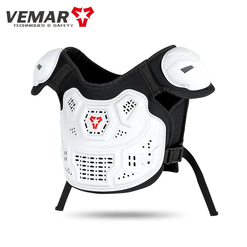 Фото VEMAR защитные наколенники для верховой езды, детский мотоциклетный бронежилет, защитный жилет для мотокросса, куртка для тела, полная броня для детей №5