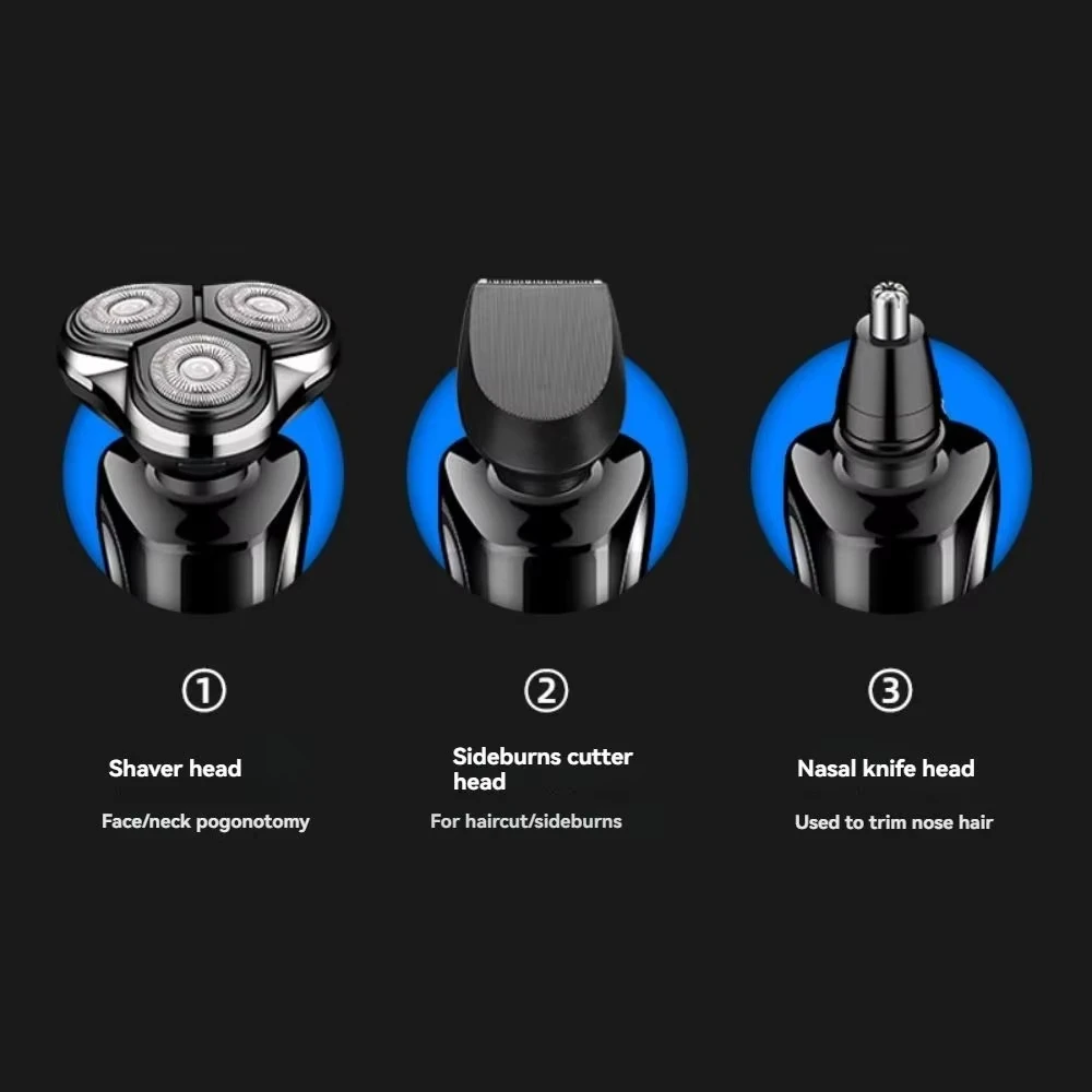 Электробритва Xiaomi 3 в 1 с двойной головкой