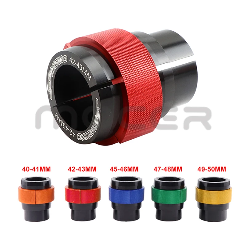 

CNC 40MM 41MM 42MM 43MM 45MM 46MM 47MM 48MM 49MM 50MM Front Fork Oil Seal Driver Tool For YAMAHA HONDA Kawasaki SUZUKI Universal