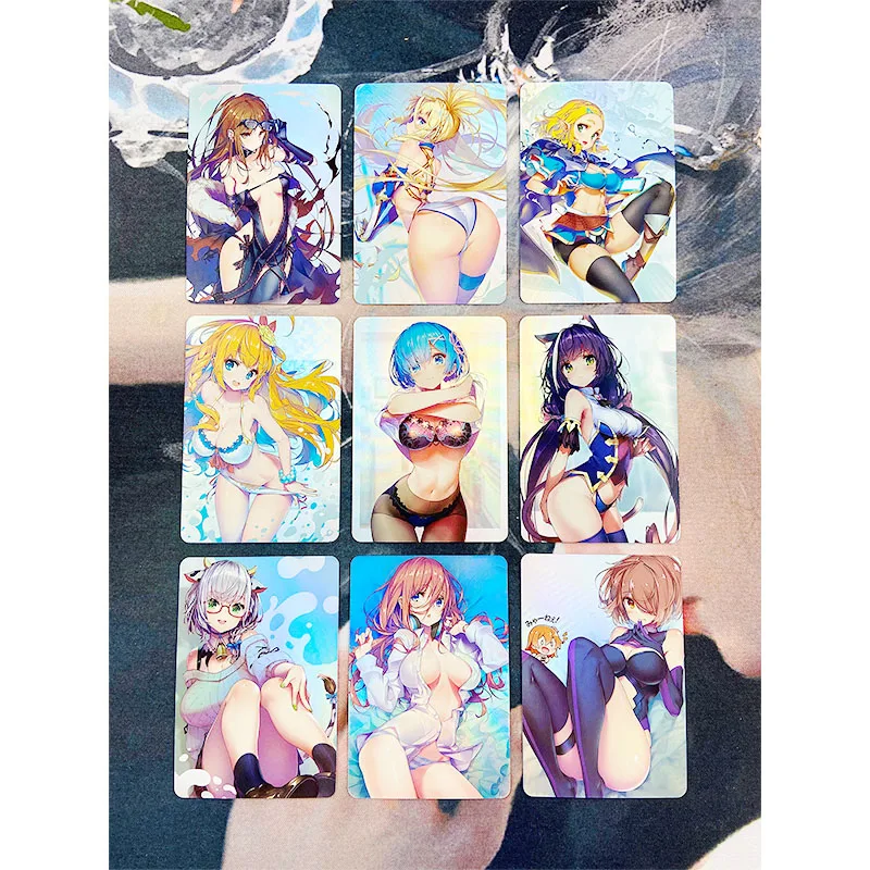 Diy самодельные 9 шт./комплект Ram Kitagawa Марин аниме персонажи Бронзирующая Коллекция