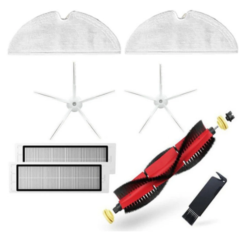 

Съемная основная щетка для Roborock S5 Max, силиконовая боковая щетка, моющийся фильтр для S6 S50 S6 Maxv S4 E4