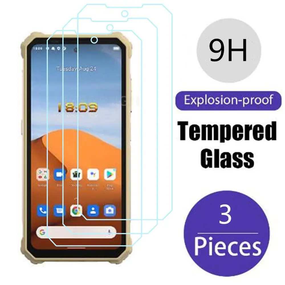 

3Pcs Original Protection Tempered Glass For IIIF150 R2022 6.78" OUKITEL F150 Pro Octagon Warrior Screen Protector Cover Film