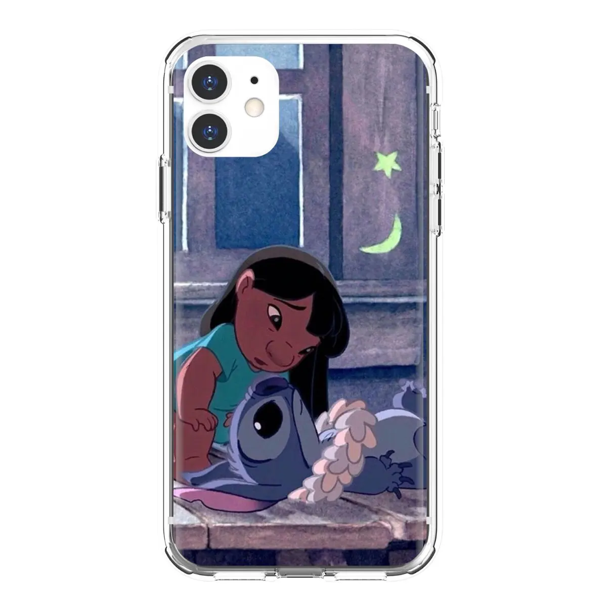 Lilo-Stitch For iPod Touch 5 6 Xiaomi Redmi S2 6 Pro 5A Pocophone F1 LG G6 Q6 Q7 G5 TPU Transparent Skin Case images - 6