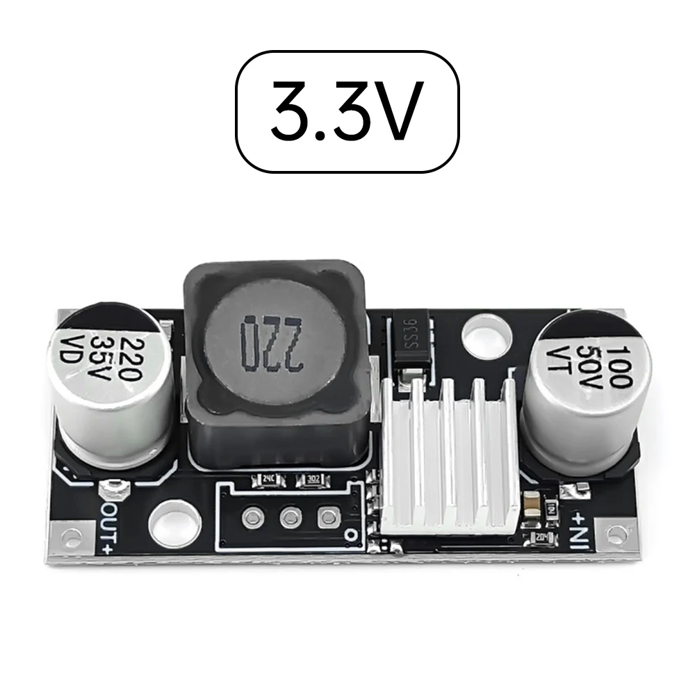

DC6-40V до 3,3 V/5V/9V/12V/24V DC-DC понижающий преобразователь, Регулируемый понижающий модуль питания, стабилизированный модуль питания 3A