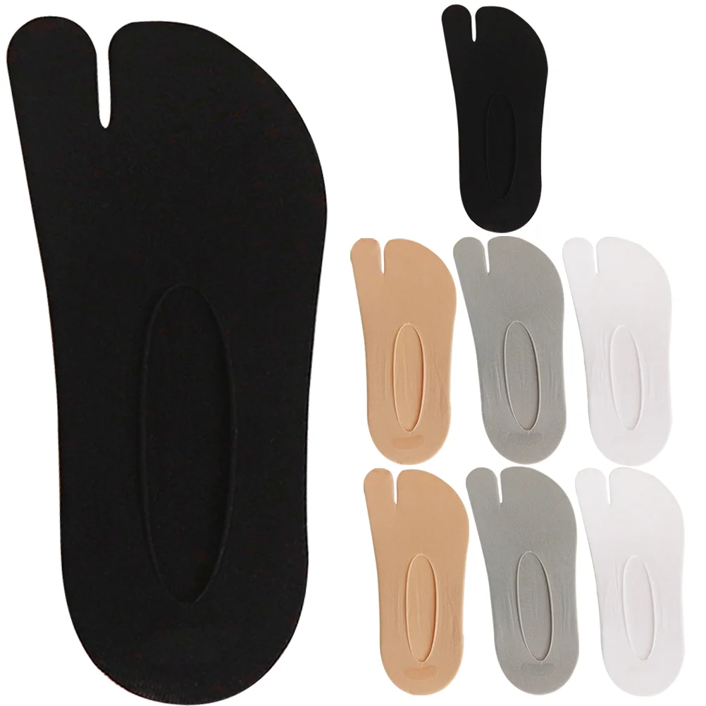 

4 Pairs Split Toe Socks Comfortable Summer Socks Flip Flops Socks for Women Men