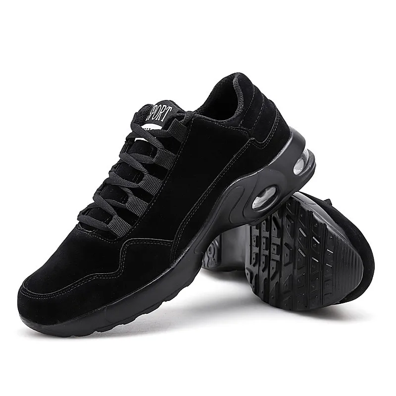 

Nice Spring Autumn Pop Korean Style Men's Vulcanize Shoes Breathable Mesh Middle Heel Lace-up Shallow Shoes Suitable for Sport