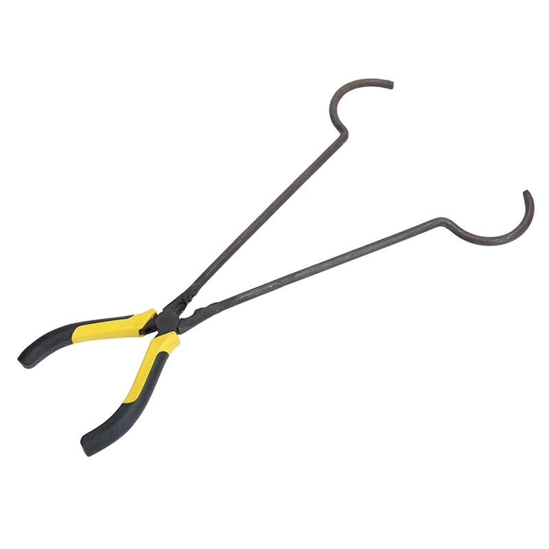 

Crucible Clamp, Pliers Holder Mutipurpose Plier Set Non‑Slip Handle Durable Materials Crucible Plier for Gold Melting