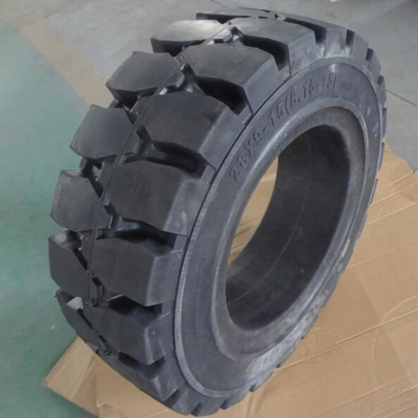 

Wholesale quality china truck tyre solid resilient Forklift Solid tyre 8.15-15, 8.15-15 lift truck tyre Professional spare part