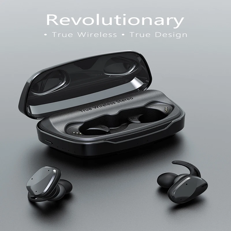

Сенсорная спортивная водонепроницаемая Bluetooth-гарнитура Tws, Беспроводная Bluetooth-гарнитура, бизнес-Спортивная гарнитура с мобильной мощностью
