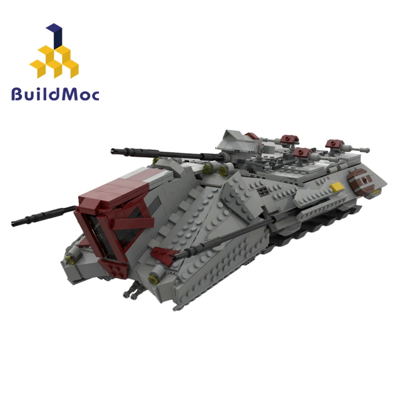 

Buildmoc Space Wars Movie UT-AT Battleship Spaceship MOC Set Building Blocks Kits Toys for Children Kids Gifts Toy 980PCS Bricks