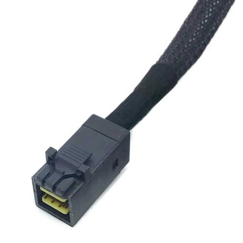 

Кабель для сервера жесткого диска Mini SAS SFF-8643 To 4X29pin SFF-8482 3.33TF/1M