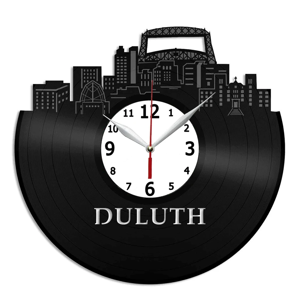 

Duluth Виниловые настенные украшения для дома, украшения для стен, часы, подарок, художественное украшение, подарок на день рождения