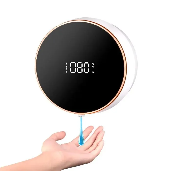 

Настенный Автоматический Дозатор Мыла Для Пенного Мыла С Инфракрасным Датчиком И Индикатором Температуры Устройство Для Мытья...