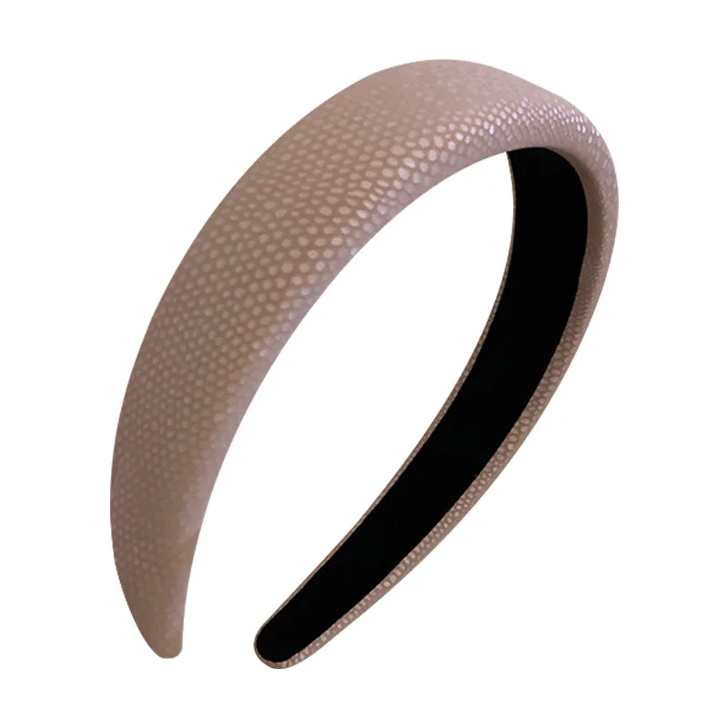 Повязка на голову в клетку японском и корейском стиле