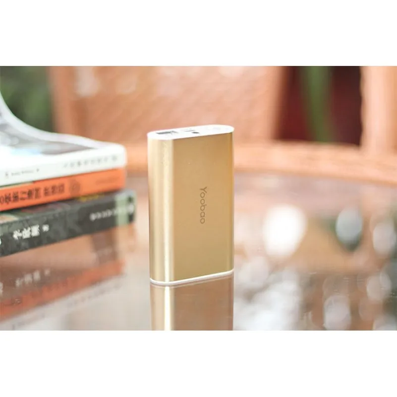 Универсальный внешний аккумулятор Yoobao S3 YB6023 Power Bank Powerbank 6000 mAh (золотой)|Внешние