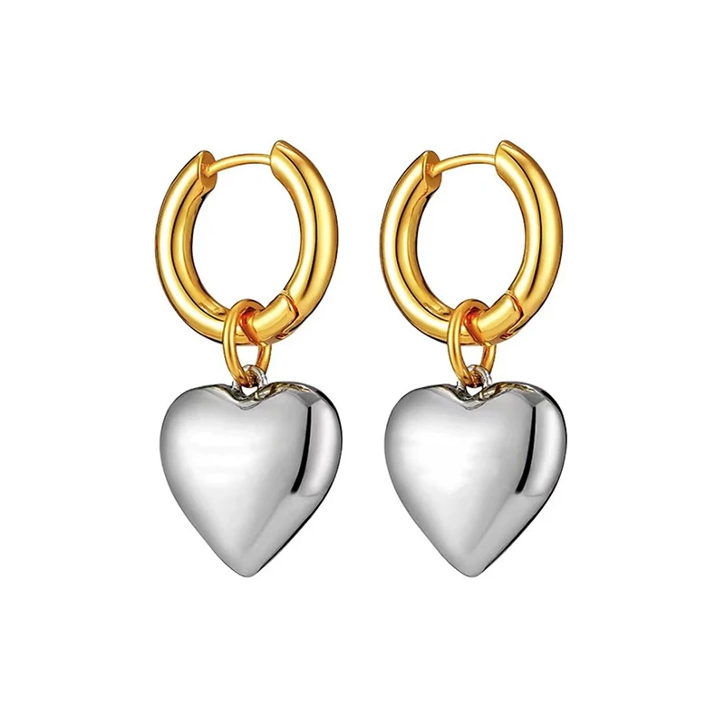 

NIGO Free Shipping Women Heart Stud Earrings Accessories Jewelry #nigo89312