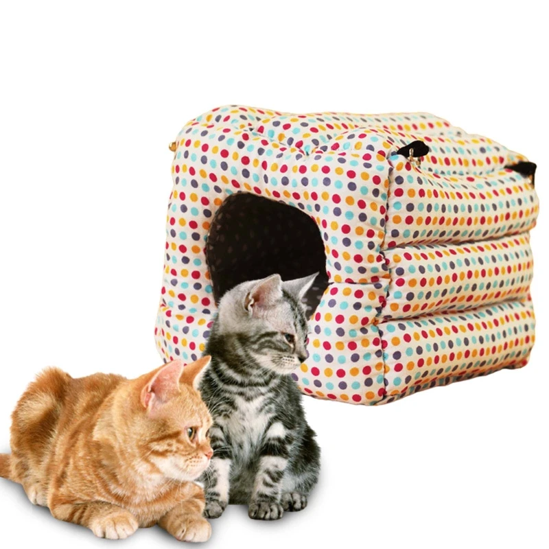 

Новинка 2022, подвесной гамак в виде птичьего теплого гнезда, зимний домик, клетка, палатка, плюшевая подстилка, спальная кровать для наконечн...